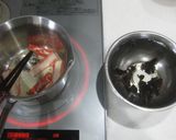 なんとなく、ほんのり甘く、辛ラーメン作り方2写真