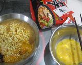 なんとなく、ほんのり甘く、辛ラーメン作り方4写真