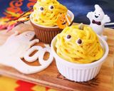 秋の味覚♥芋と南瓜のおばけモンブラン作り方12写真