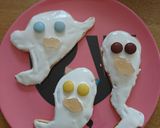 ハロウィン☆簡単お化けホットケーキ作り方3写真