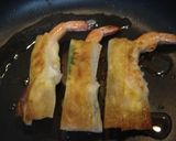 海老の焼き春巻き作り方7写真