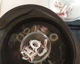 生姜を効かせた イカと大根と里芋の煮物♪作り方8写真