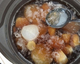 生姜を効かせた イカと大根と里芋の煮物♪作り方10写真
