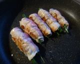 お酒がススム♡豚肉のねぎ大葉巻き♪作り方4写真
