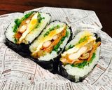 簡単✩具沢山サンドイッチ(おにぎらずも)作り方20写真