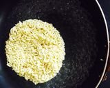 ♡釜玉風辛ラーメン♡作り方2写真