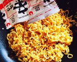 ♡釜玉風辛ラーメン♡作り方4写真