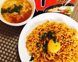 ♡釜玉風辛ラーメン♡作り方9写真
