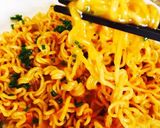 ♡釜玉風辛ラーメン♡作り方10写真