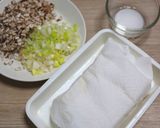豆腐団子のおろし餡。作り方1写真