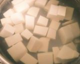 簡単すぎる⭐️シソとお豆腐のみそ汁作り方1写真
