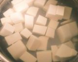 簡単すぎる⭐️シソとお豆腐のみそ汁作り方1写真