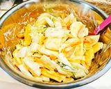 ★簡単★秋感じる柿と白菜のパリパリサラダ作り方3写真
