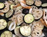 メープルシロップで茄子と蓮根の甘酢炒め作り方3写真