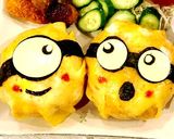 簡単！押し寿司の要領でミニオンのキャラ弁作り方9写真