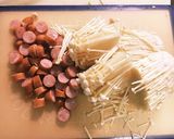 ジャーマンポテト味☆ソーセージきのこ炒め作り方2写真