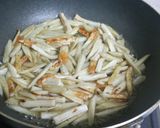 ごぼうとちくわのメープルきんぴら作り方1写真