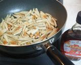 ごぼうとちくわのメープルきんぴら作り方2写真