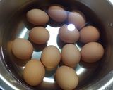 黒酢しょうゆ卵作り方1写真