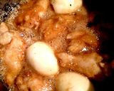 包丁ナシ！鶏肉元の甘煮作り方5写真