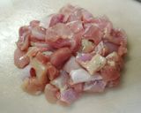 フライパンで簡単♪鶏もも肉の串なし焼き鳥作り方1写真
