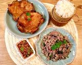 簡単！タイ料理☆ラープ☆挽肉の香草和え作り方7写真