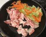 野菜たっぷり❤️すぐできる❤️焼うどん作り方3写真