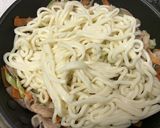 野菜たっぷり❤️すぐできる❤️焼うどん作り方4写真