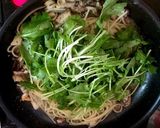 カボスとオイルサーディンと水菜のパスタ作り方3写真