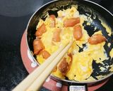 お弁当おかず＊ウィンナー×卵作り方3写真