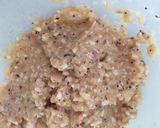 赤鶏の赤じそつくね（簡単ゆかり使用）作り方3写真