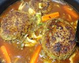 ごくごく普通のフワうま煮込みハンバーグ☆作り方6写真
