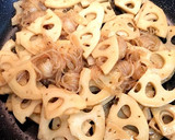 れんこんと白滝の炒め煮 簡単常備菜作り方5写真