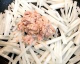大根とツナのバター醤油炒め作り方4写真