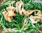 水菜と油揚げの煮浸し作り方5写真