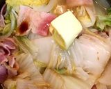 白菜とベーコンの旨煮 バター醤油で作り方6写真