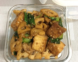 れんこんと厚揚げと青梗菜のきんぴら作り方7写真