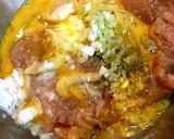 鳥つくねのみぞれ煮 フライパンで簡単作り方1写真