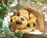 ＨＭ＆米粉でチョコバナナドロップクッキー作り方5写真