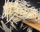 捨てないで！大根の皮としらすのきんぴら作り方4写真