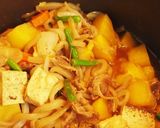 焼き豆腐入り無水肉じゃが♬作り方4写真