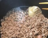 豚ひきで簡単そぼろ丼作り方2写真