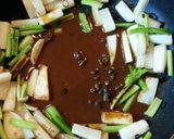 大根と豚肉の味噌炒め♪作り方3写真