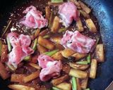 大根と豚肉の味噌炒め♪作り方4写真