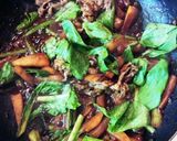 大根と豚肉の味噌炒め♪作り方5写真