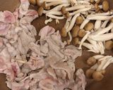 ブロッコリーと豚肉の黒ごまゆずこしょう炒め作り方4写真
