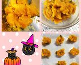 かぼちゃ餡が美味しい♡ハロウィンパン♪作り方4写真