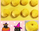 かぼちゃ餡が美味しい♡ハロウィンパン♪作り方5写真