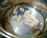 犬ご飯　鶏みぞれあんかけ作り方2写真