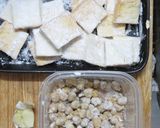 厚揚げとひよこ豆の中華風甘酢ソース炒め作り方3写真